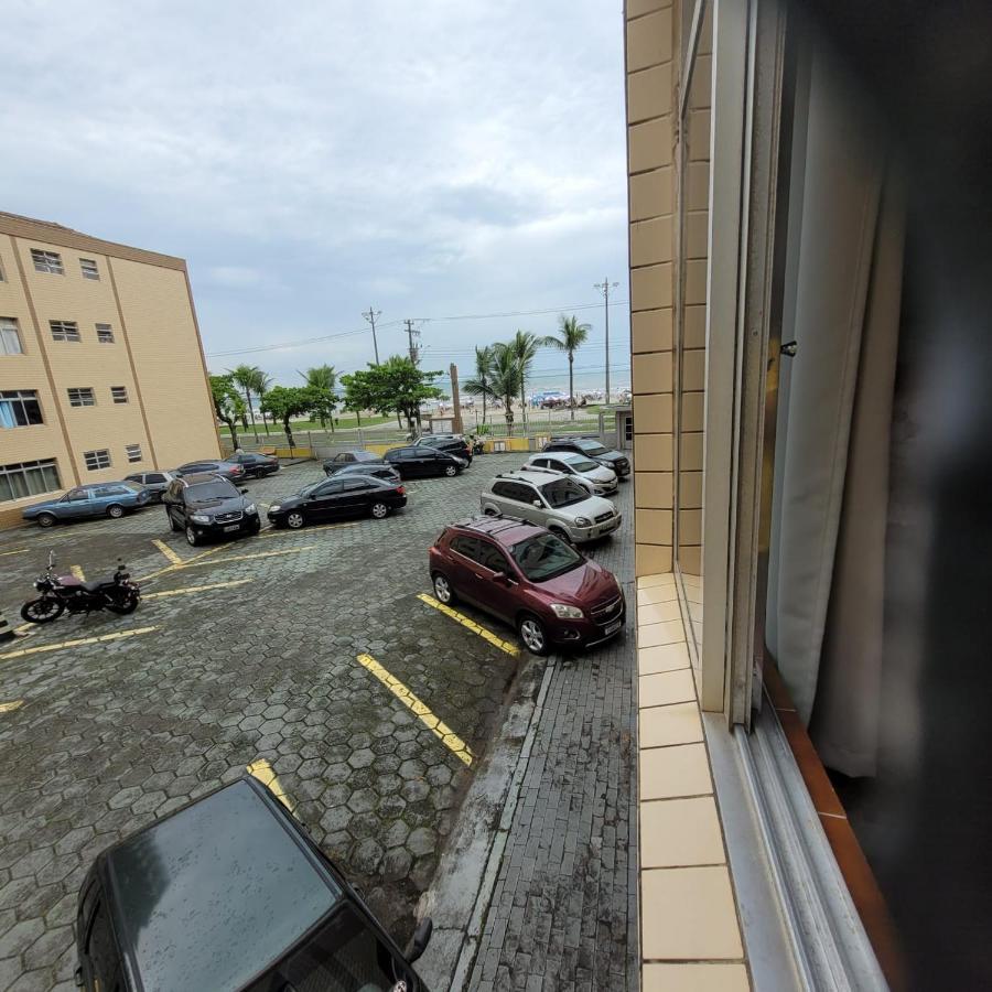 Kitnet Frente Pro Mar Em Vila Caicara, Portaria 24 Hs E Wifi Praia Grande  Exteriör bild
