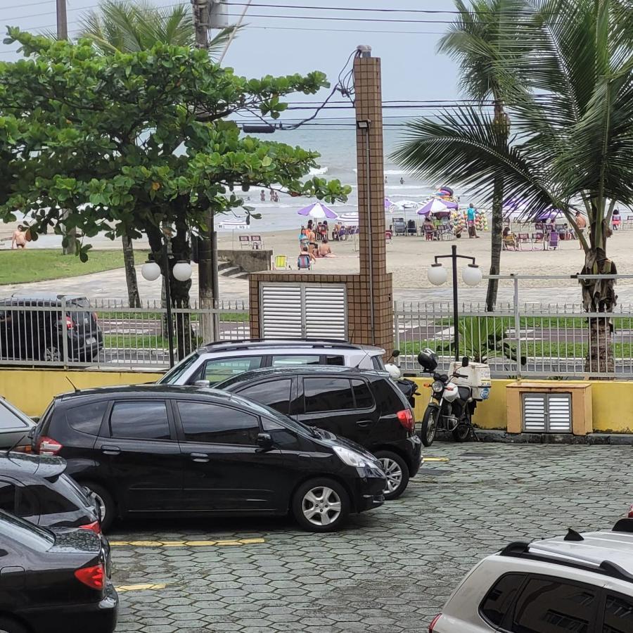 Kitnet Frente Pro Mar Em Vila Caicara, Portaria 24 Hs E Wifi Praia Grande  Exteriör bild