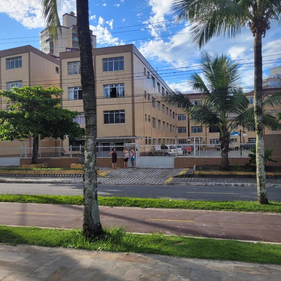 Kitnet Frente Pro Mar Em Vila Caicara, Portaria 24 Hs E Wifi Praia Grande  Exteriör bild
