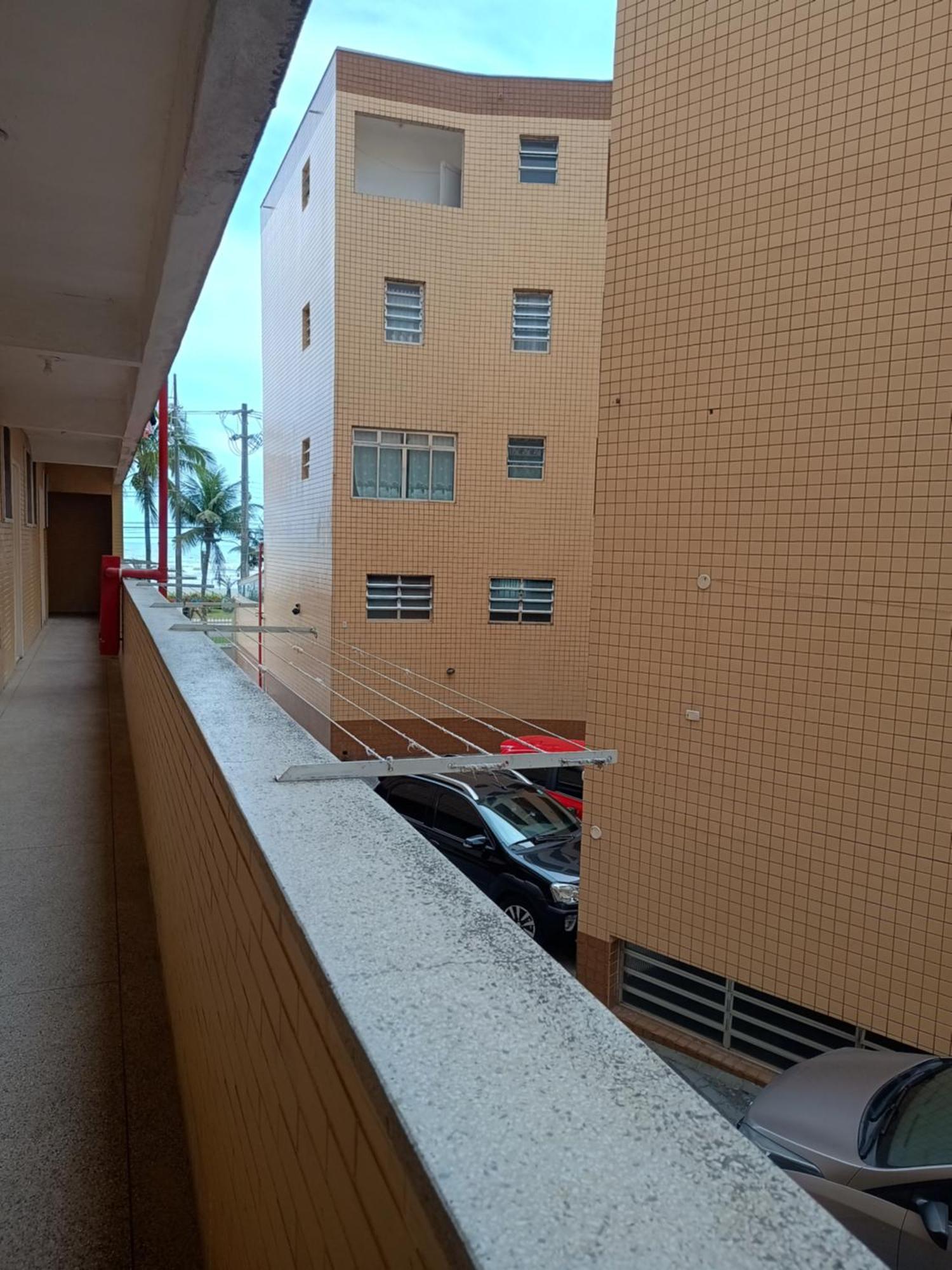Kitnet Frente Pro Mar Em Vila Caicara, Portaria 24 Hs E Wifi Praia Grande  Exteriör bild